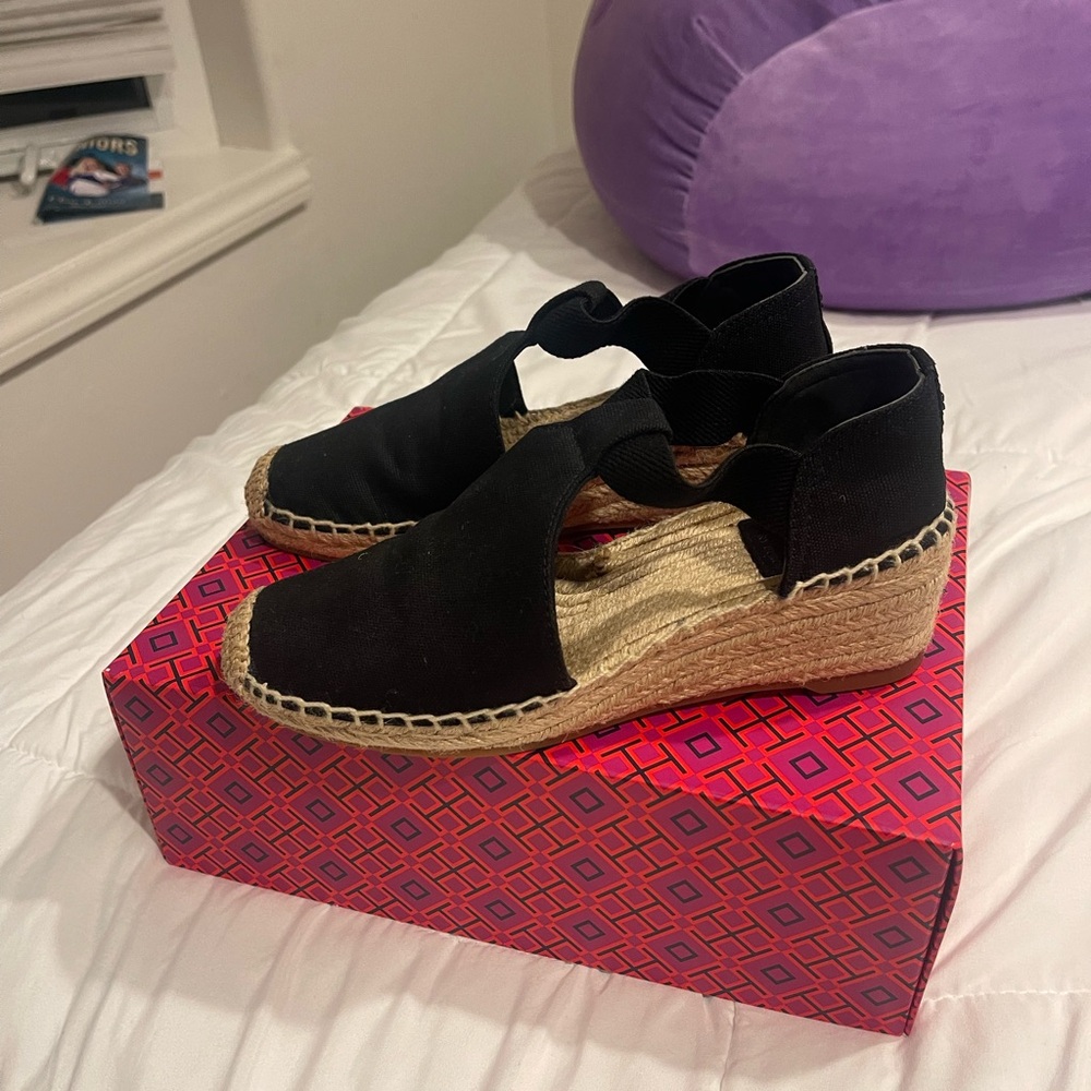 Designer Tory Burch Wedge Heels